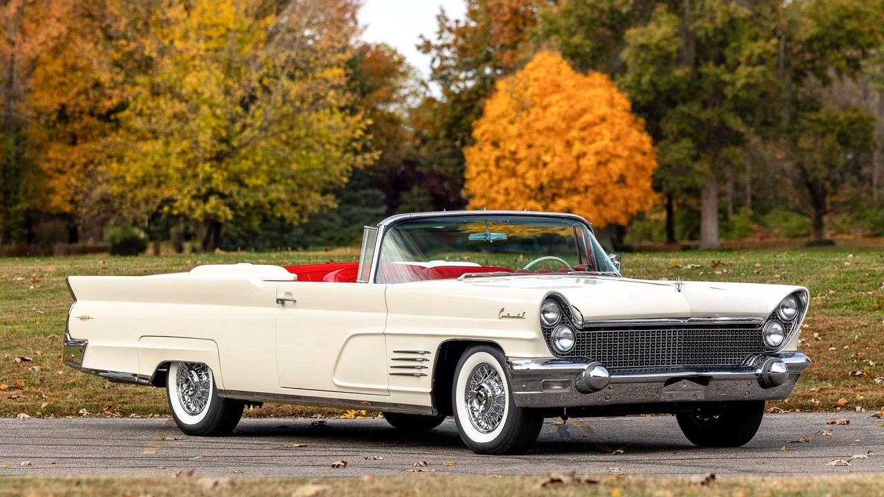 1960 Lincoln Continental Mark V Convertible