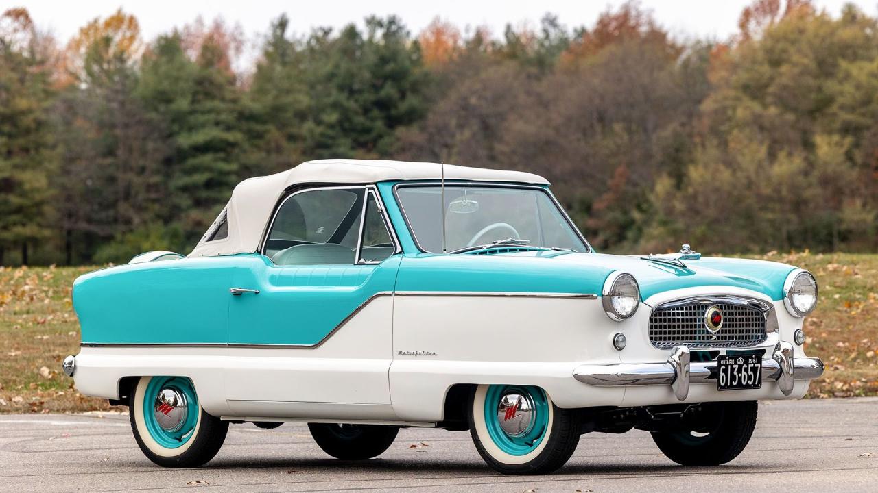 1960 Nash Metropolitan 1500 Convertible