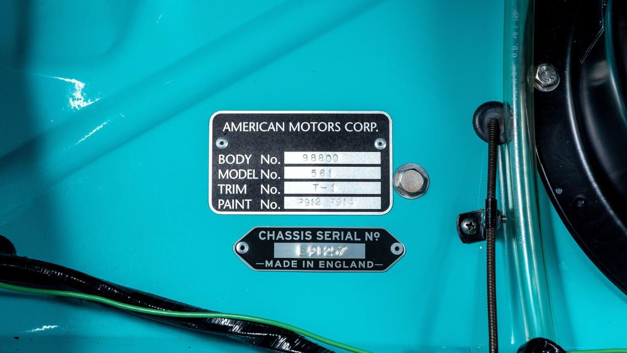 1960 Nash Metropolitan 1500 Convertible