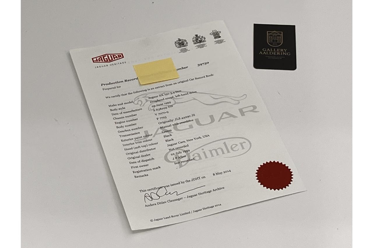 1960 Jaguar XK150 Drophead Coupe &ldquo;Overdrive - Matching Numbers&rdquo;