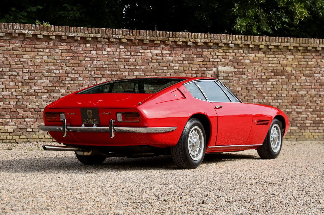 1969 Maserati Ghibli 4.7 Coupe &ldquo;Classiche Masters rebuilt&rdquo;