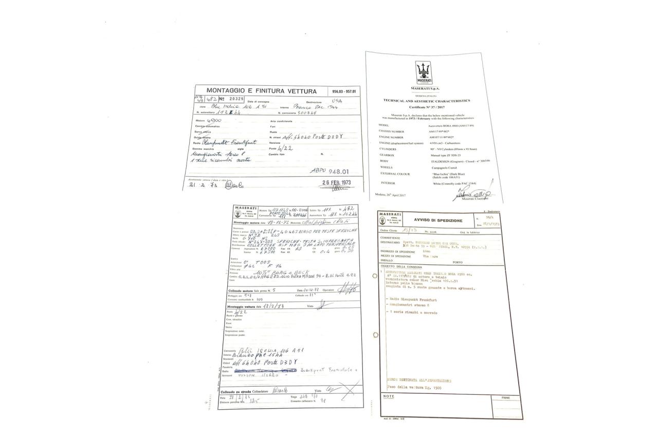 1973 Maserati Bora 4900