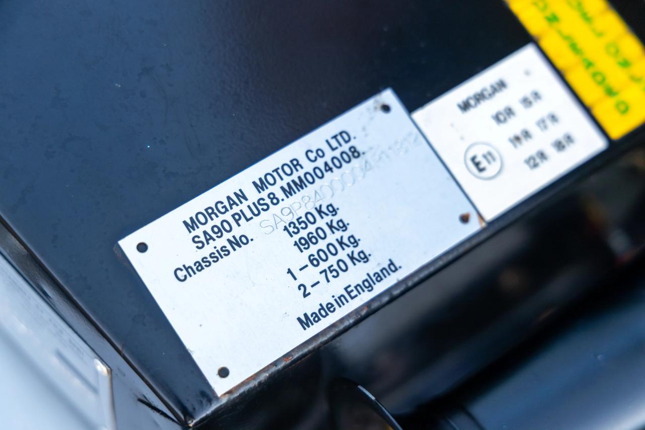 1998 Morgan Plus 8 4.6i &ldquo; in Lancia Blue&rdquo;