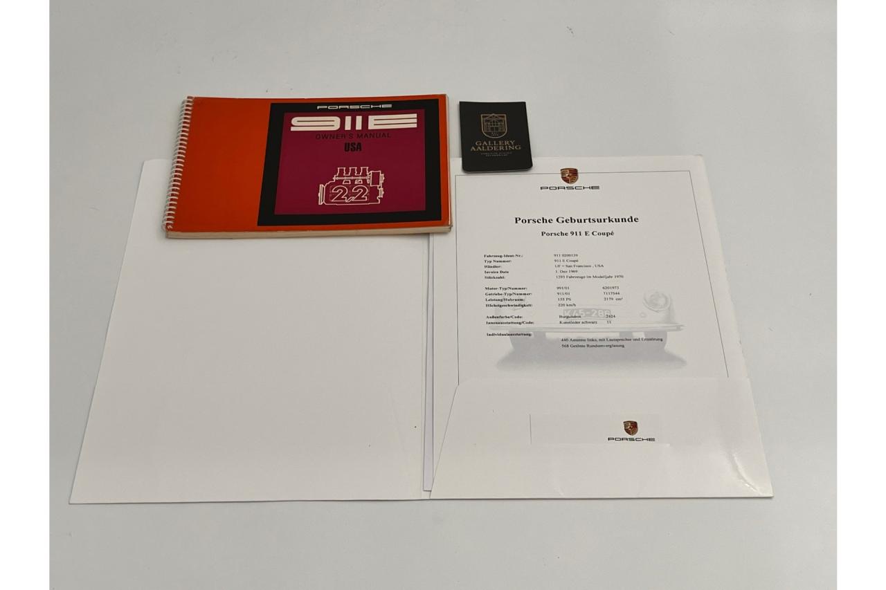 1970 Porsche 911 2.2 E Coup&eacute; &ldquo;Matching Numbers&rdquo;
