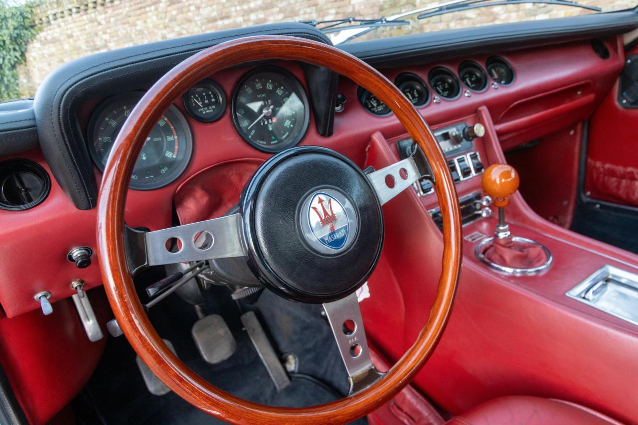 1971 Maserati Indy America 4900 &ldquo;Blu Ischia&rdquo;