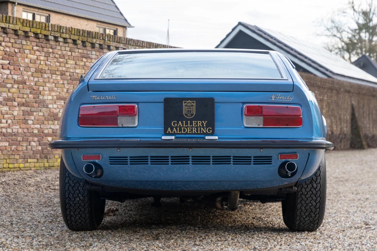 1971 Maserati Indy America 4900 &ldquo;Blu Ischia&rdquo;