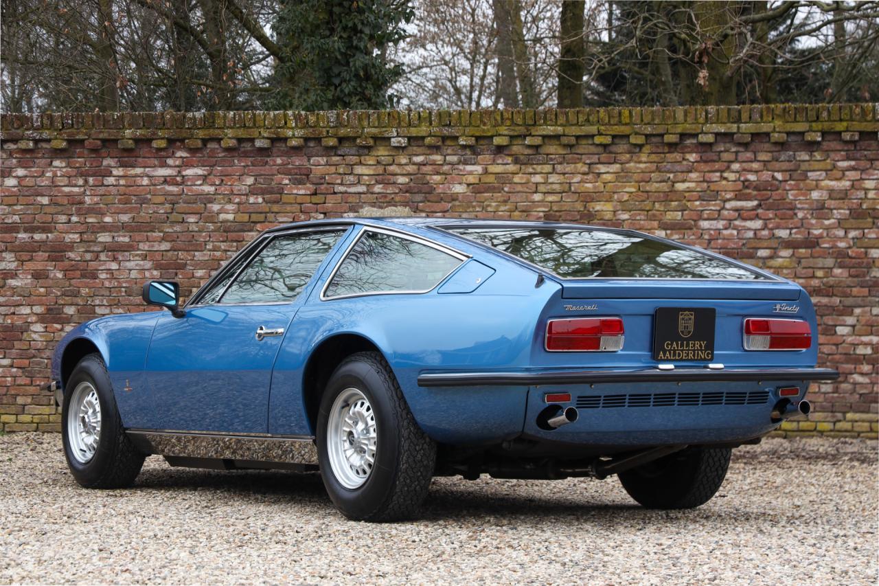 1971 Maserati Indy America 4900 &ldquo;Blu Ischia&rdquo;