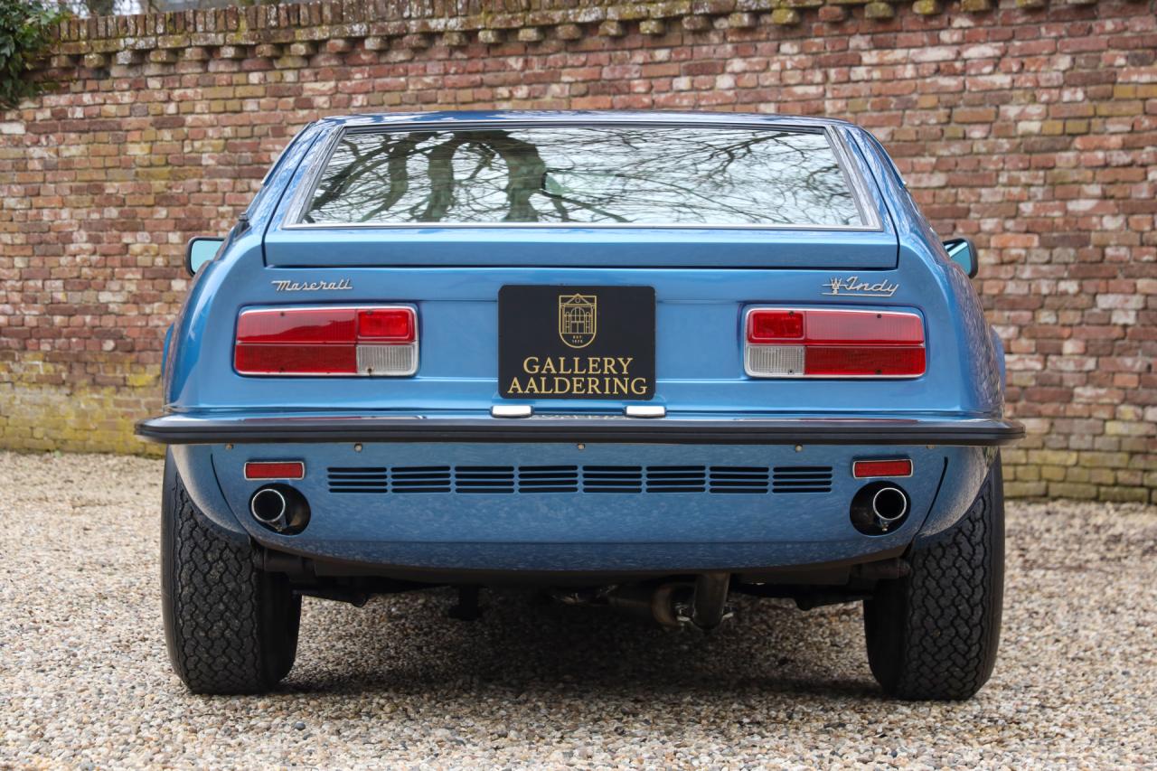 1971 Maserati Indy America 4900 &ldquo;Blu Ischia&rdquo;