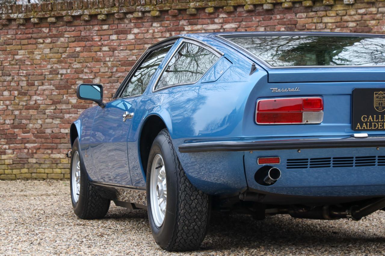 1971 Maserati Indy America 4900 &ldquo;Blu Ischia&rdquo;