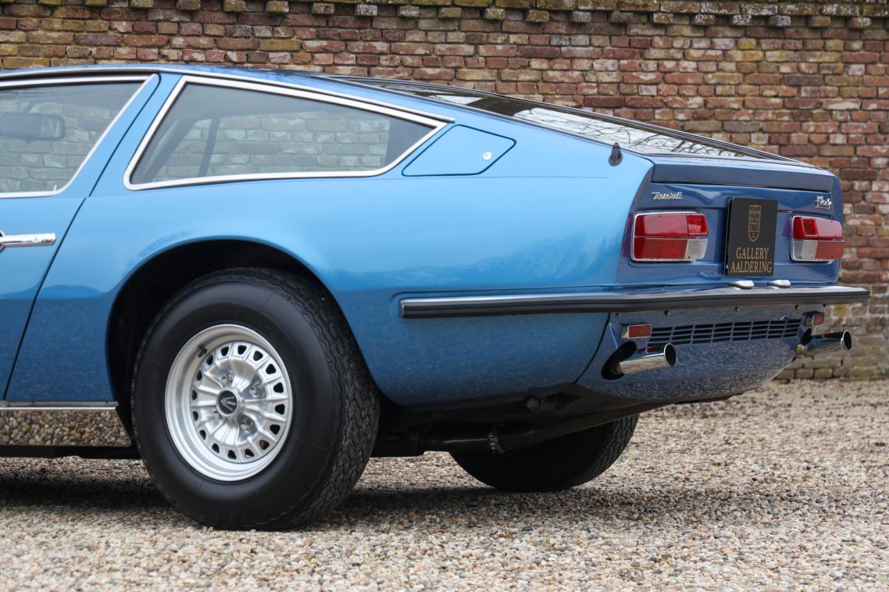 1971 Maserati Indy America 4900 &ldquo;Blu Ischia&rdquo;