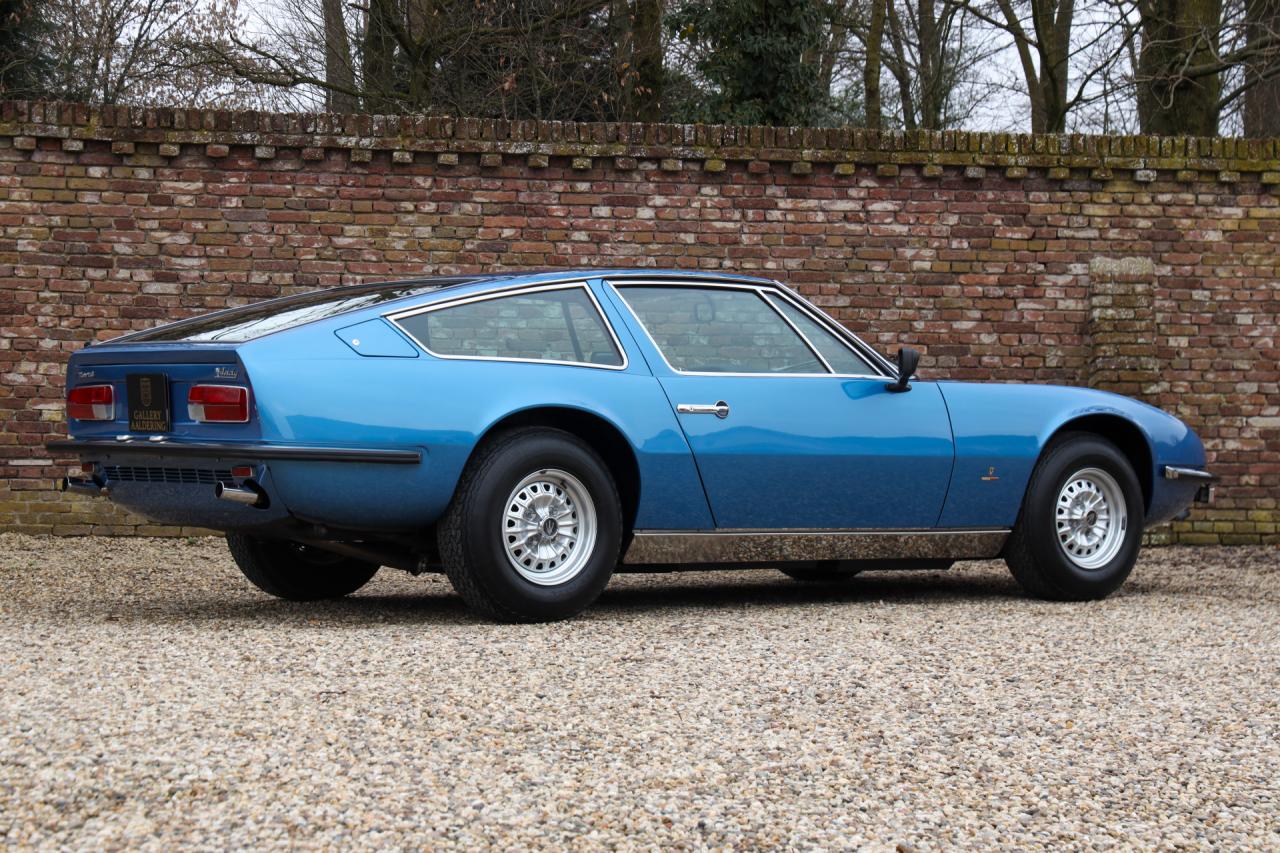 1971 Maserati Indy America 4900 &ldquo;Blu Ischia&rdquo;