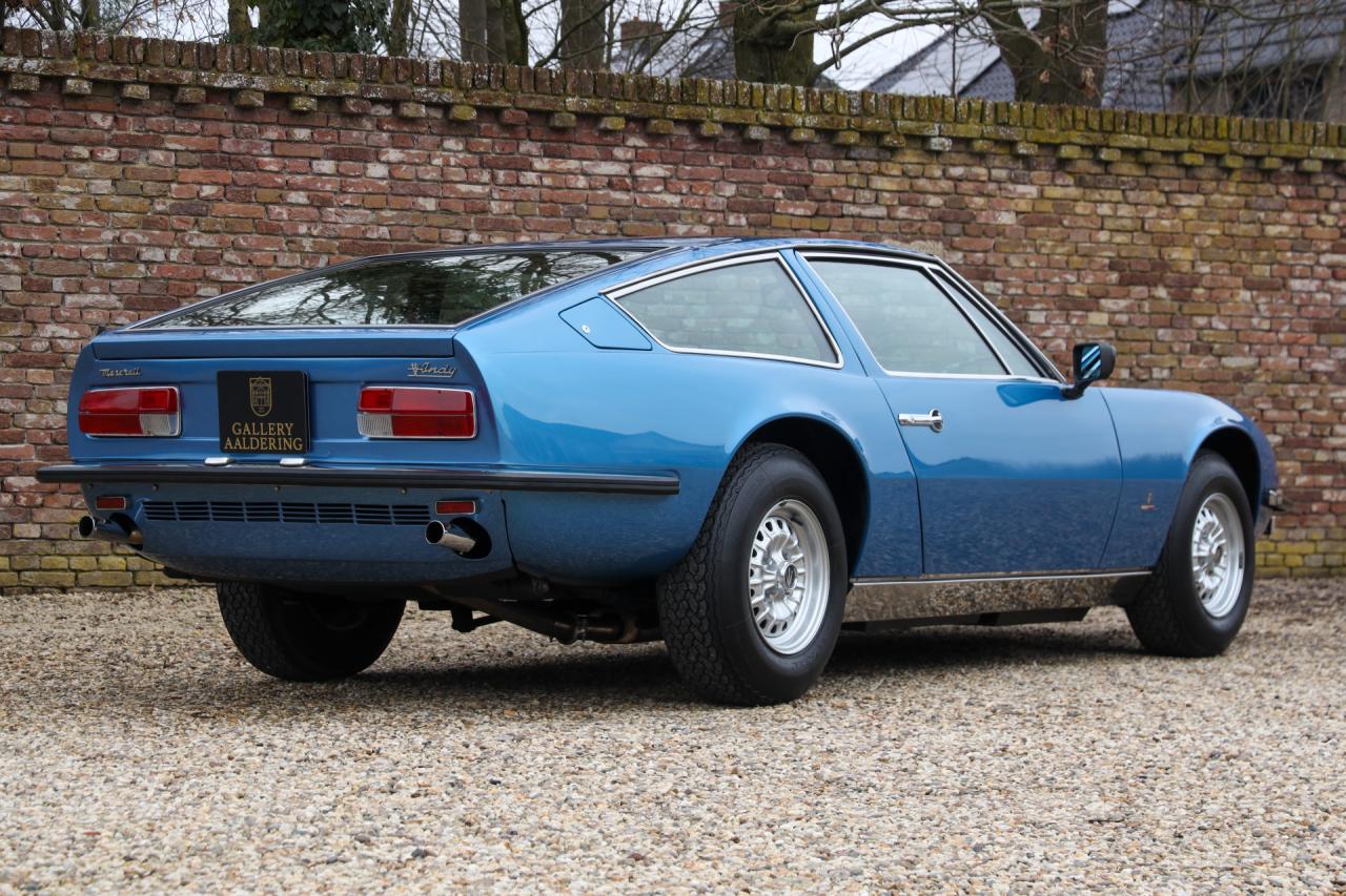 1971 Maserati Indy America 4900 &ldquo;Blu Ischia&rdquo;