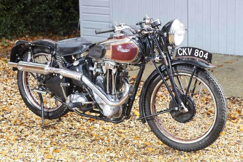 1938 Triumph TIGER 70 ZH DELUX