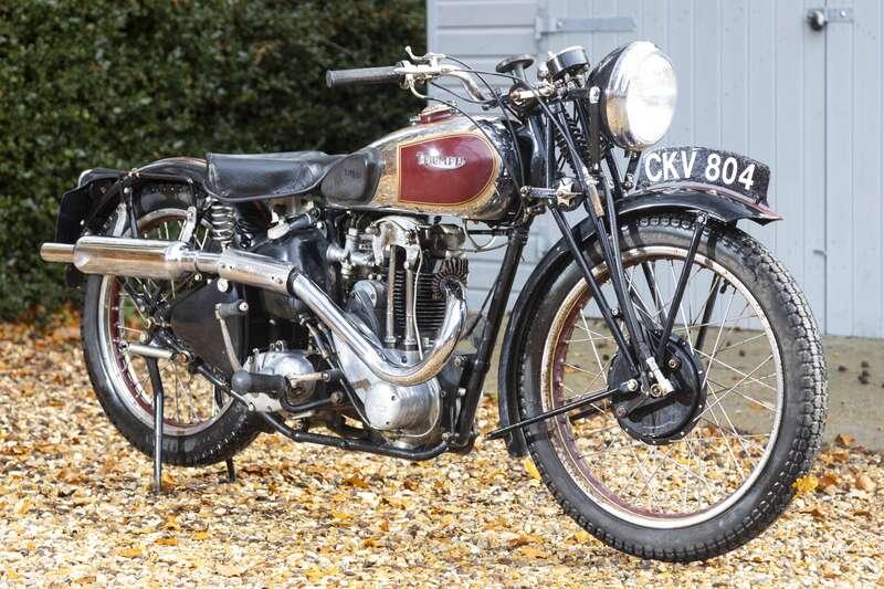 1938 Triumph TIGER 70 ZH DELUX