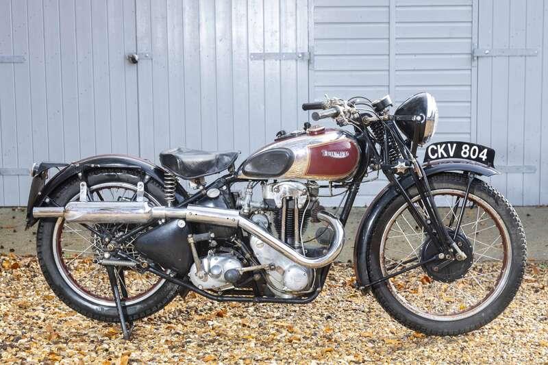 1938 Triumph TIGER 70 ZH DELUX