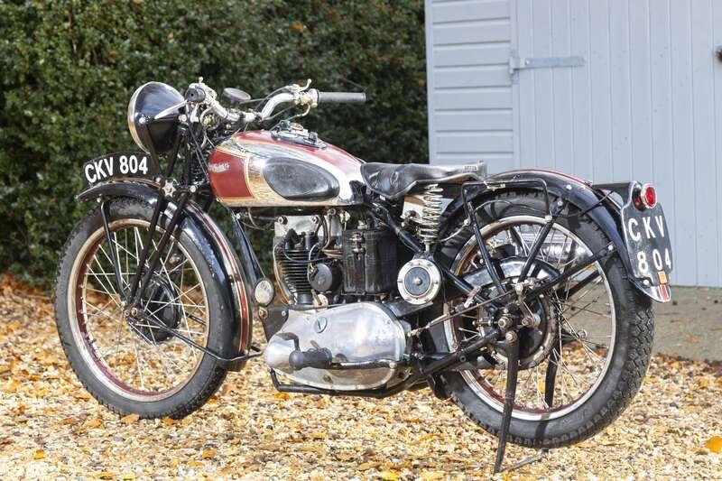 1938 Triumph TIGER 70 ZH DELUX