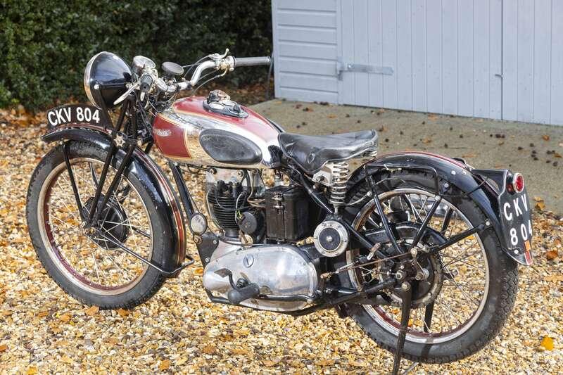 1938 Triumph TIGER 70 ZH DELUX