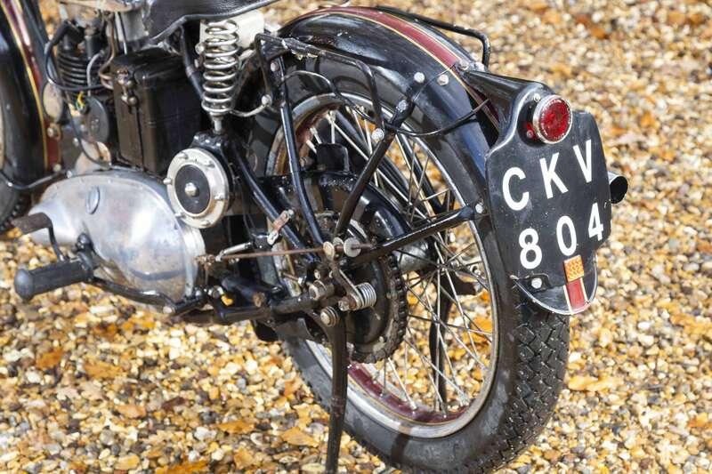 1938 Triumph TIGER 70 ZH DELUX