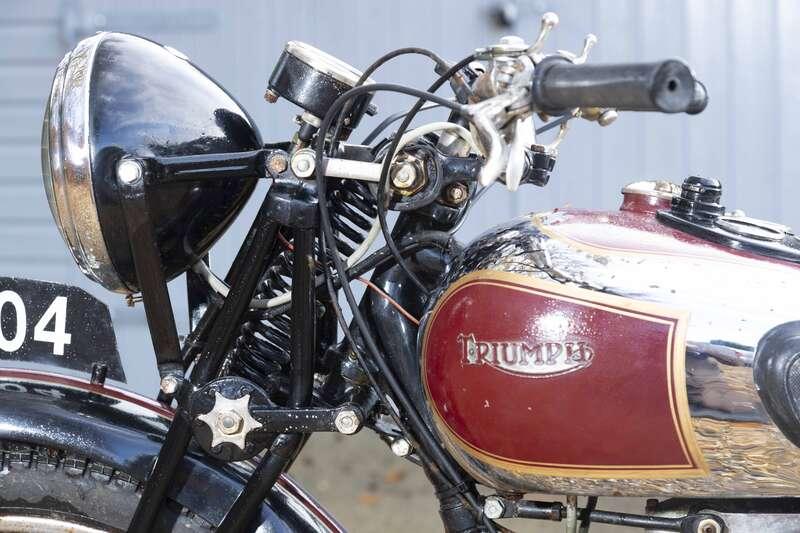 1938 Triumph TIGER 70 ZH DELUX