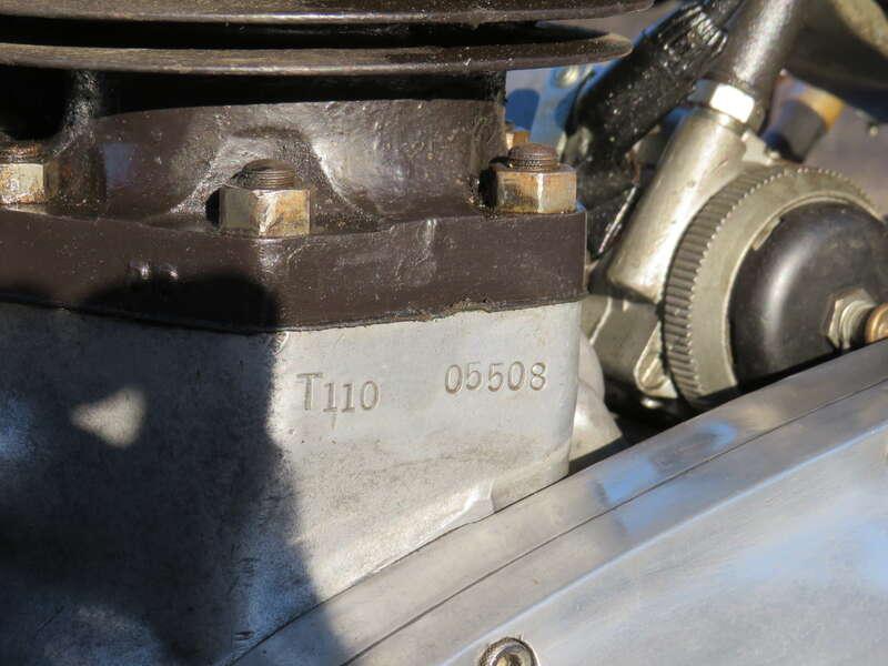 1957 Triumph T110 TIGER