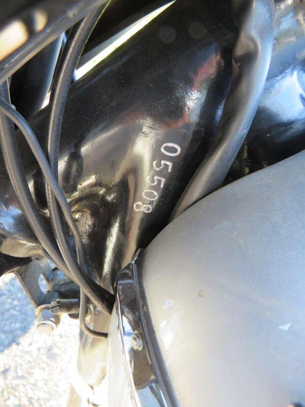 1957 Triumph T110 TIGER