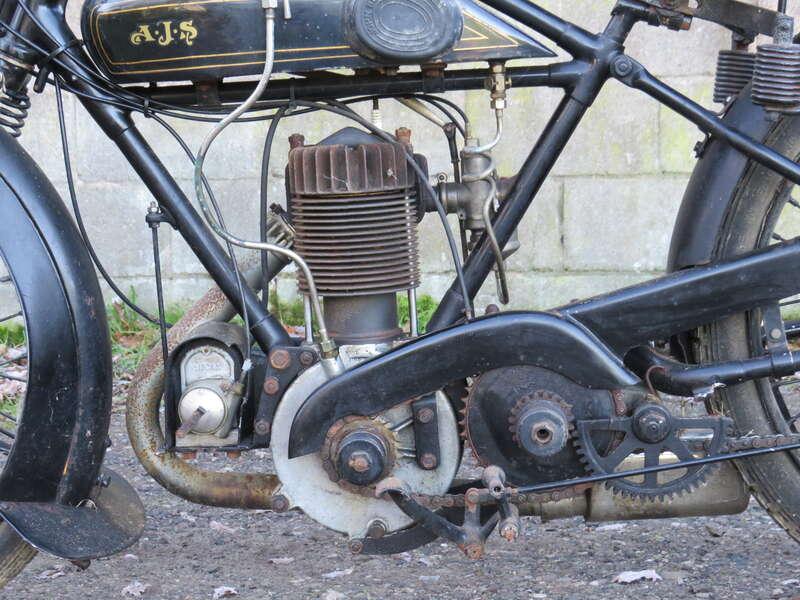 1922 AJS MODEL B 2 3/4 HP TOURING
