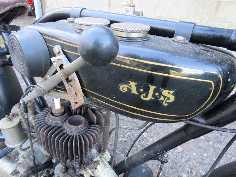 1922 AJS MODEL B 2 3/4 HP TOURING