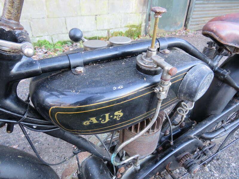 1922 AJS MODEL B 2 3/4 HP TOURING