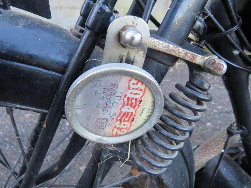 1922 AJS MODEL B 2 3/4 HP TOURING