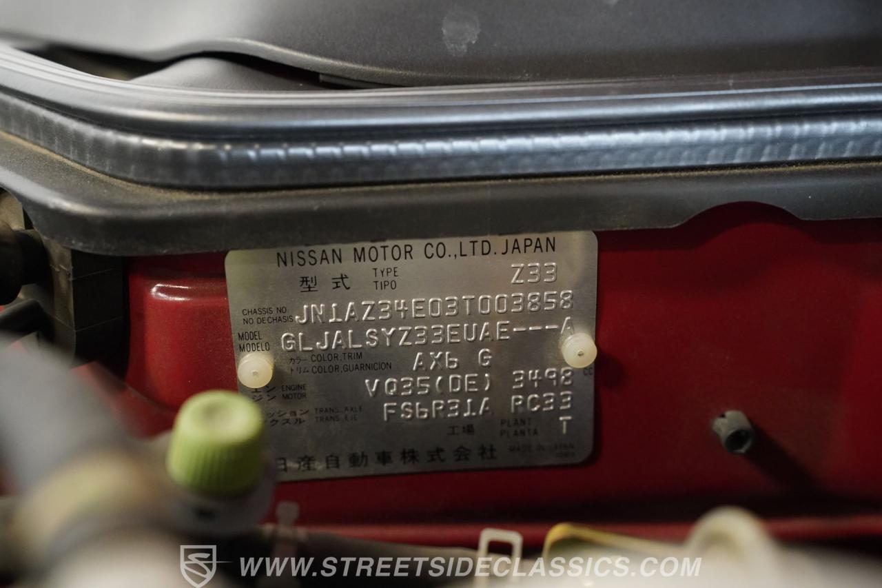 2003 Nissan 350Z Track