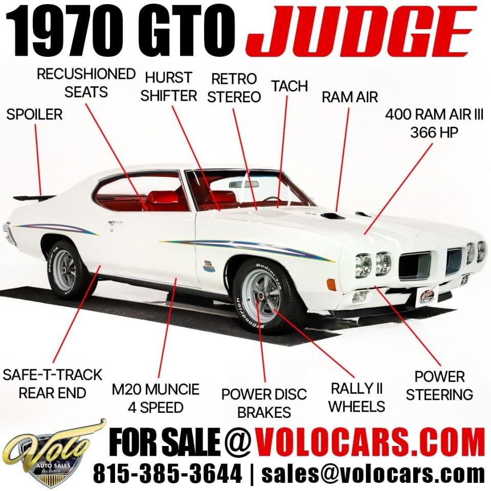 1970 Pontiac GTO Judge