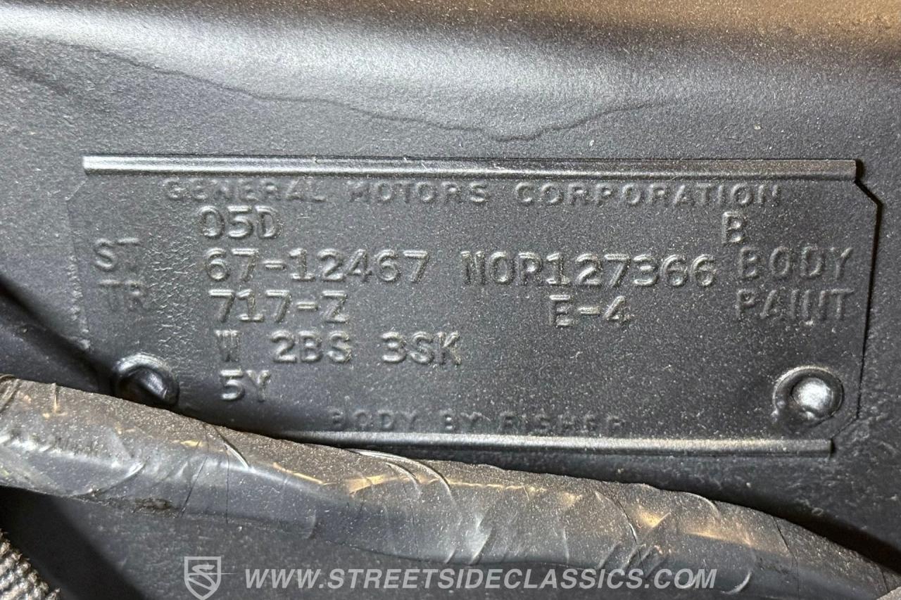 1967 Chevrolet Camaro RS Tribute Convertible