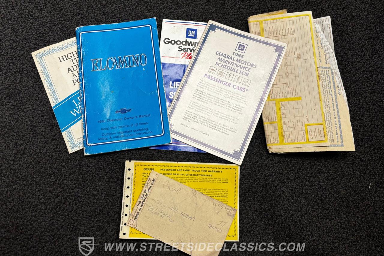 1986 Chevrolet El Camino