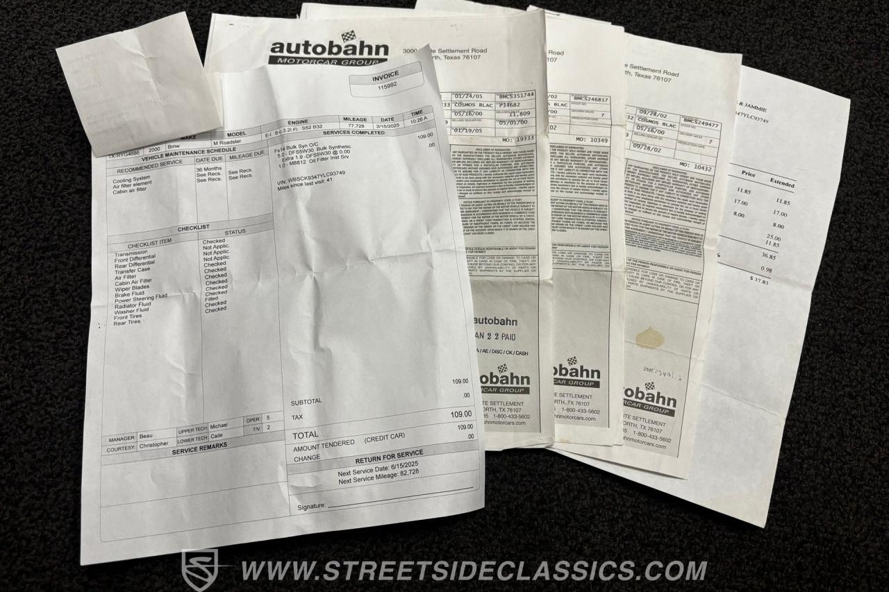 2000 BMW Z3 M Roadster  Dinan