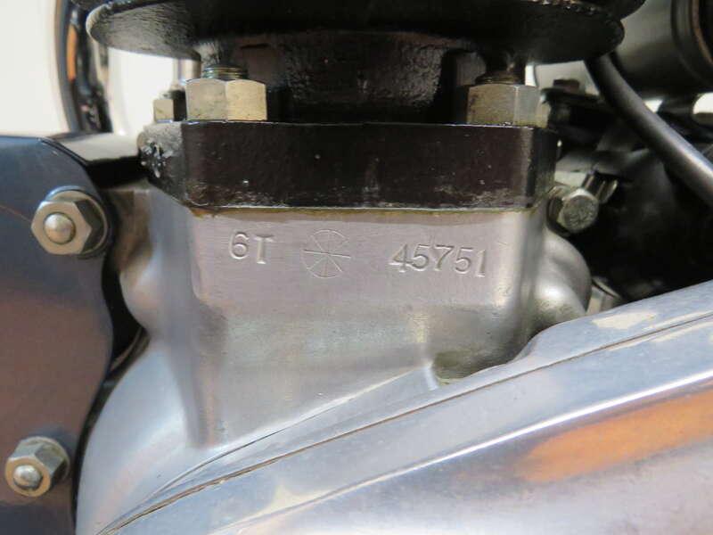 1954 Triumph 6T THUNDERBIRD