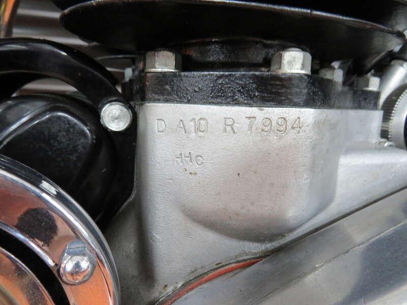 1962 BSA A10 ROCKET GOLD STAR