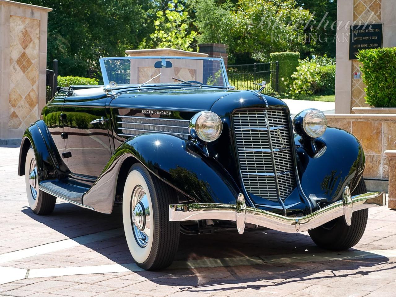 1936 Auburn 852 SC Cabriolet