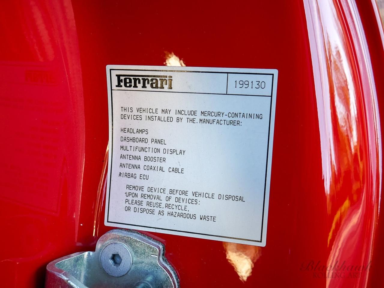 2011 Ferrari 599 GTO