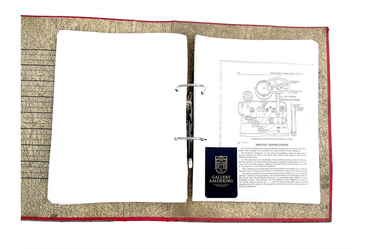 1919 American La France Type 75 Pumping Car &ldquo;Unrestored and in working order&rdquo;