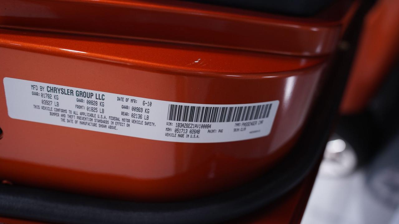 2010 Dodge Viper SRT-10 ROADSTER