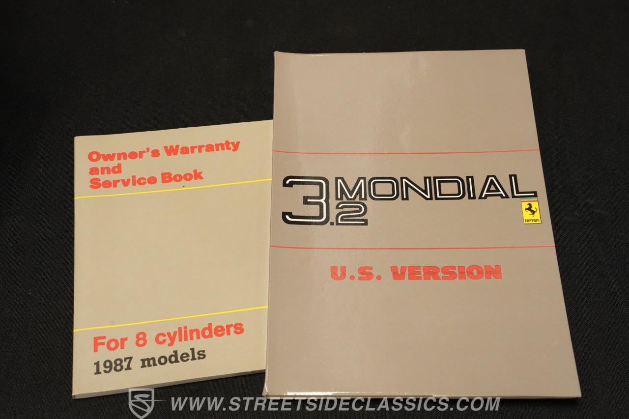 1987 Ferrari Mondial 3.2 Cabriolet