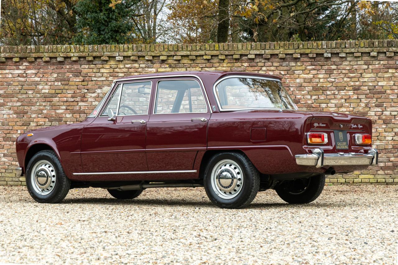 1971 Alfa Romeo Giulia 1600 Super Biscione TOP QUALITY EXAMPLE