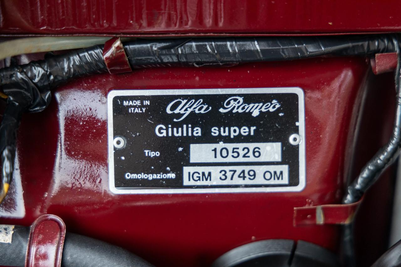 1971 Alfa Romeo Giulia 1600 Super Biscione TOP QUALITY EXAMPLE