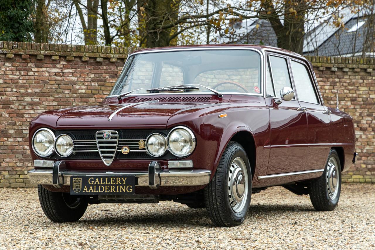 1971 Alfa Romeo Giulia 1600 Super Biscione TOP QUALITY EXAMPLE