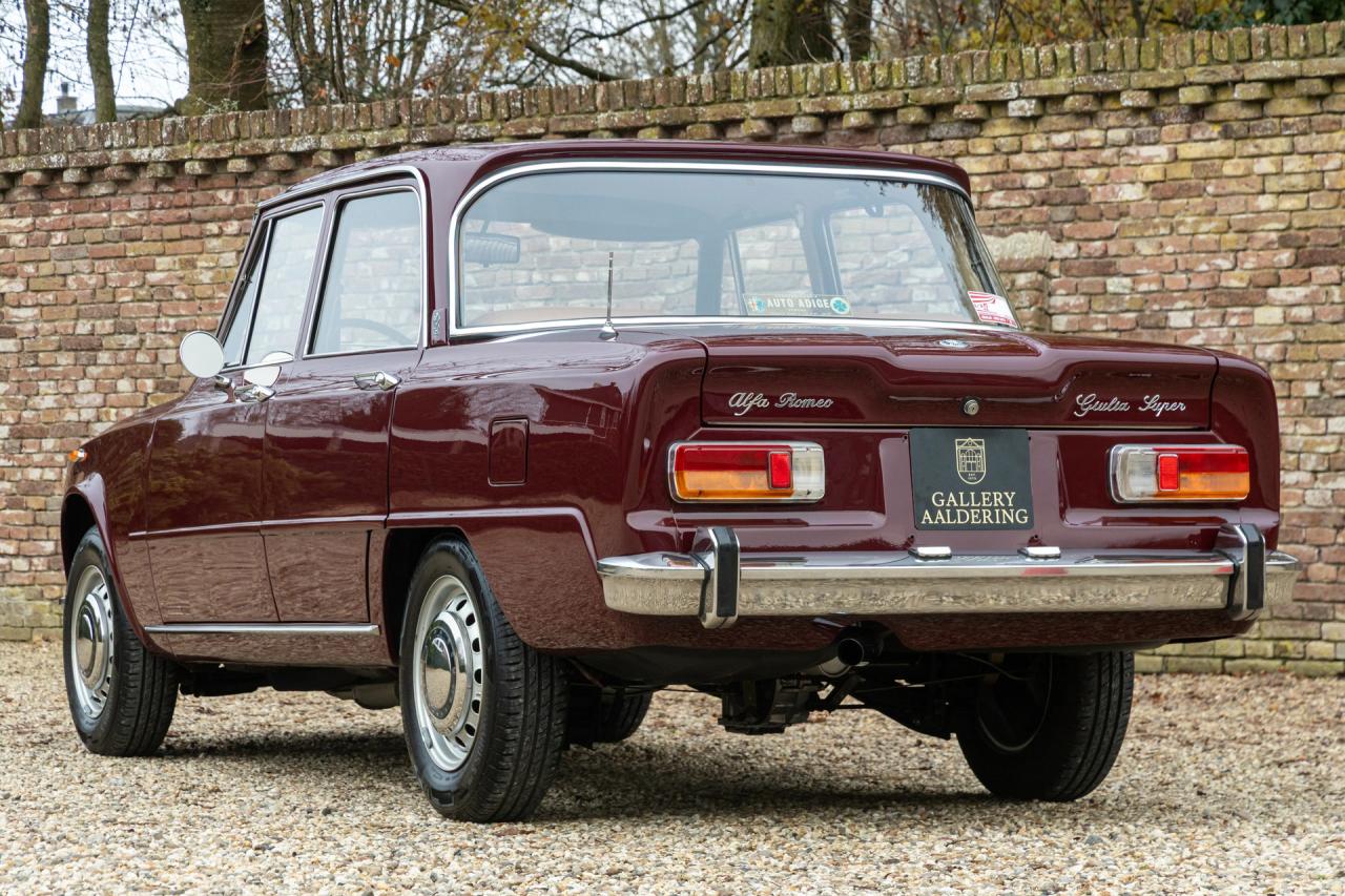 1971 Alfa Romeo Giulia 1600 Super Biscione TOP QUALITY EXAMPLE