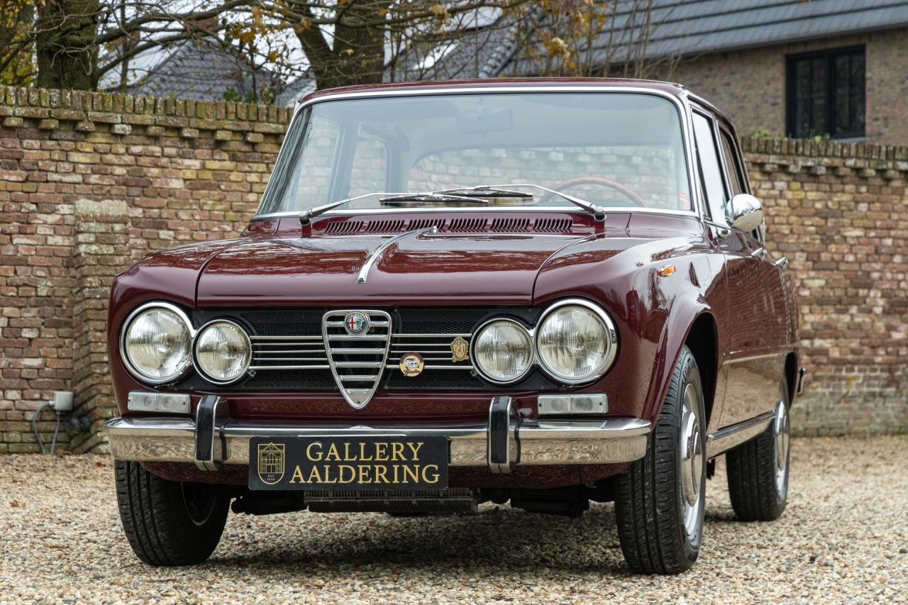 1971 Alfa Romeo Giulia 1600 Super Biscione TOP QUALITY EXAMPLE