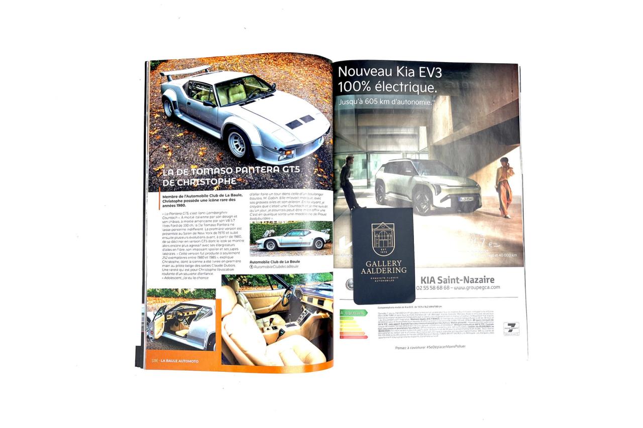 1982 De Tomaso Pantera GT5 &ldquo;Former racing driver Claude Dubois&rdquo;