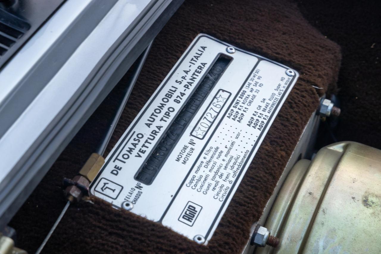 1982 De Tomaso Pantera GT5 &ldquo;Former racing driver Claude Dubois&rdquo;