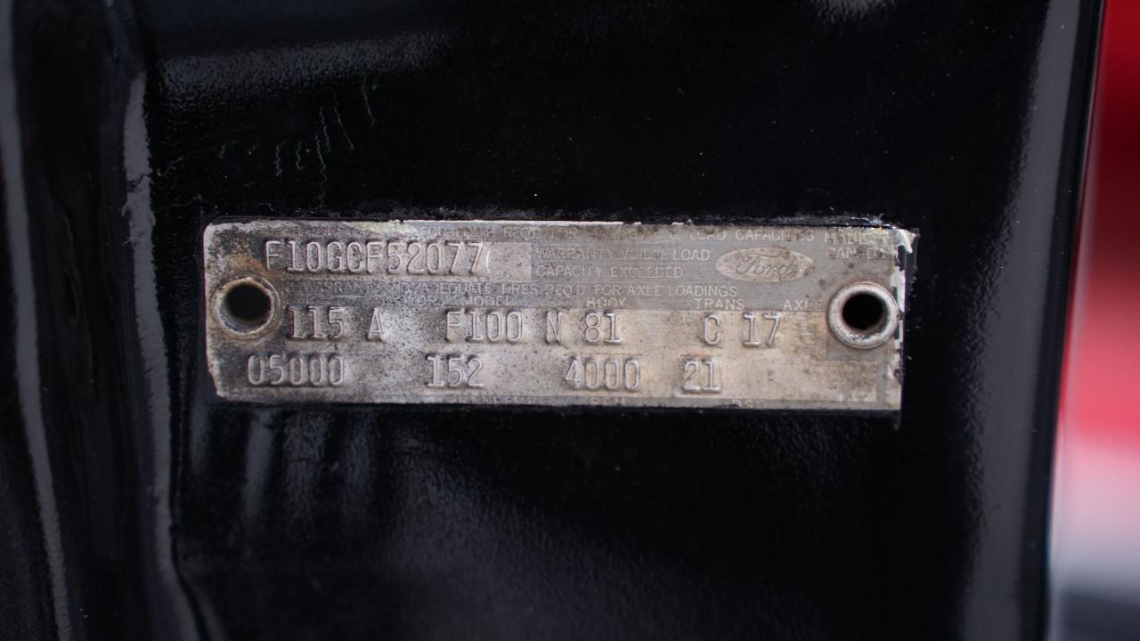 1969 Ford F-100 Ranger