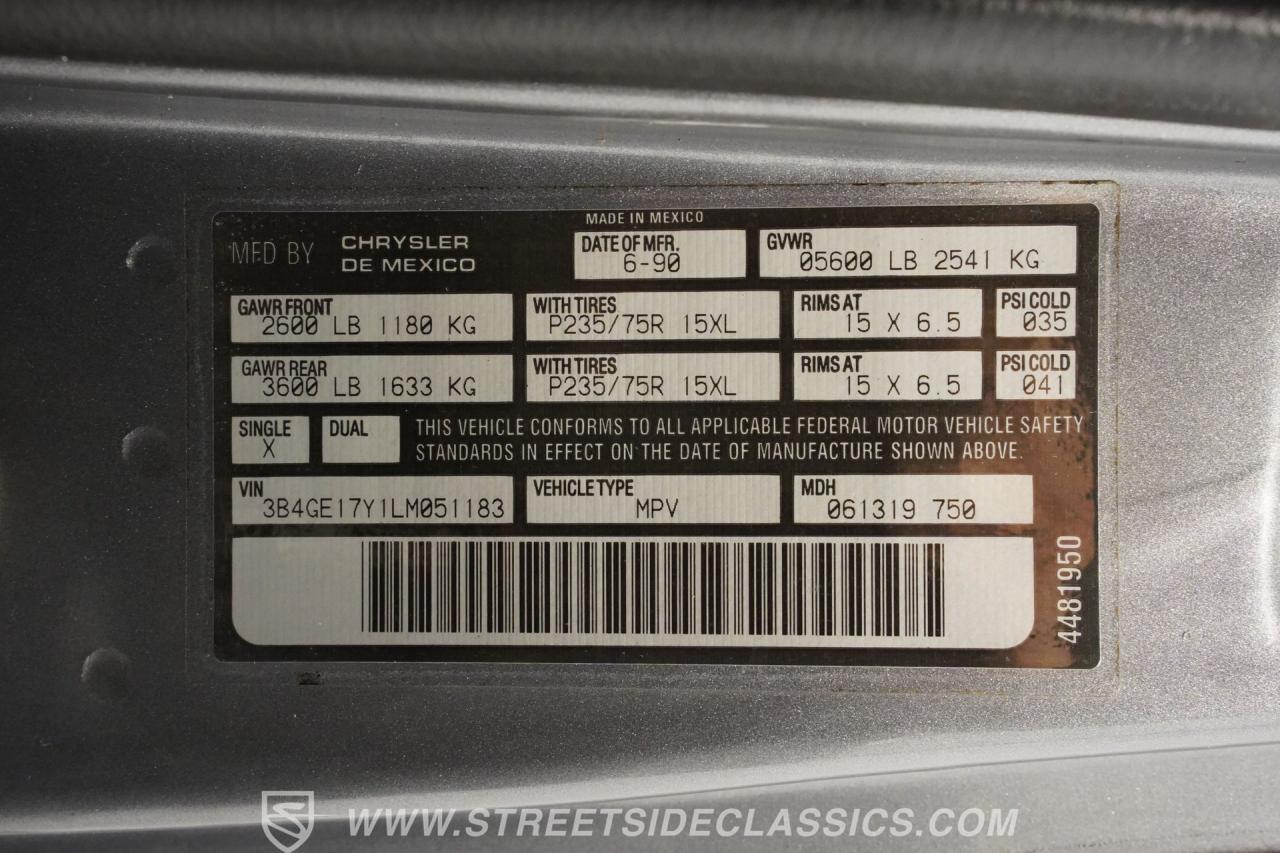 1990 Dodge Ramcharger LE 150